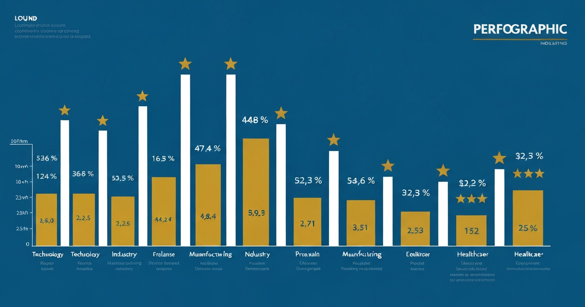 Google review benchmarks and statistics by industry