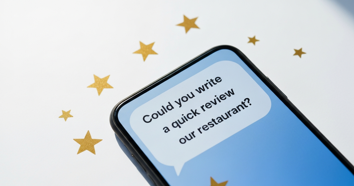 SMS review request text message templates